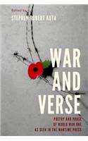 War and Verse, Poetry and Prose of World War One