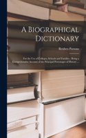 A Biographical Dictionary