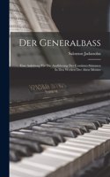 Der Generalbass