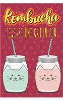 Kombucha Release The Cat In You: Fermented Recipe Book Waiting To Be Filled With Your Kombucha, Kefire, Kimchi & Sauerkraut Fermented Recipes