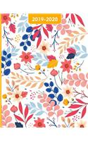 2019-2020 Dated Academic Planner: (Traditional Calendar Planner)