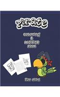 Pirate Coloring And Activity Book for Kids