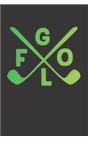 Notebook for Golfer Golf Golfing Journal Diary