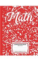 Math Composition Book