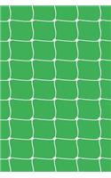 Soccer Pattern Goal Score Stadium Champion 41: Graph Paper 5x5 Notebook for Soccer or Ball Sports Lovers