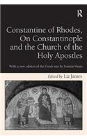 Constantine of Rhodes, On Constantinople and the Church of the Holy Apostles