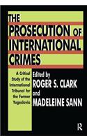 Prosecution of International Crimes