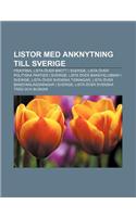 Listor Med Anknytning Till Sverige