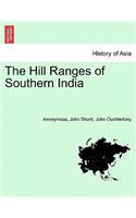 Hill Ranges of Southern India