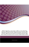 Articles on 1885 in Baseball, Including