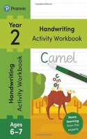 Pearson Learn at Home Handwriting Activity Workbook Year 2