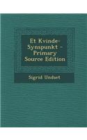 Et Kvinde-Synspunkt