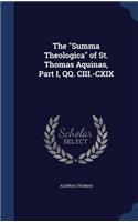 "Summa Theologica" of St. Thomas Aquinas, Part I, QQ. CIII.-CXIX