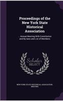 Proceedings of the New York State Historical Association