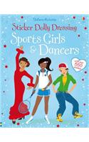 Sticker Dolly Dressing Sports & Dancers