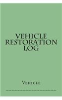 Vehicle Restoration Log