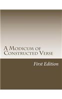 Modicum of Constructed Verse