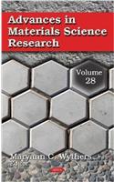 Advances in Materials Science Research