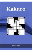 Kakuro: April 2017