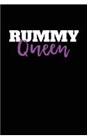 Rummy Queen: Blank Lined Journal