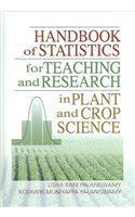 Handbook of Statistics for Teaching and Research in Plant and Crop Science