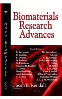 Biomaterials Research Advances