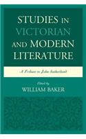 Studies in Victorian and Modern Literature