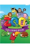 Zoo Coloring Book