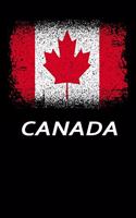 Canada Flag Notebook