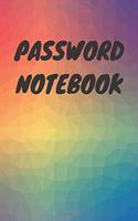 Password Book Notebook