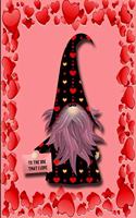 Valentine gnome Plush Journal