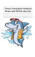 Primary Composition Notebook shark