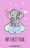 My First Year Baby Memory Book