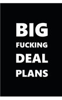 2020 Daily Planner Funny Humorous Big Fucking Deal Plans 388 Pages