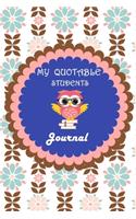 My Quotable Students Journal