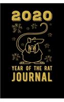 2020 Year Of The Rat Journal