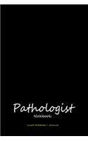 Pathologist notebook: Voice speech therapist notebook / journal to write in 120 pages 6x9 - Therapist gift diary