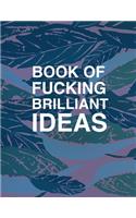 Book Of Fucking Brilliant Ideas Dot Grid Notebook Journal