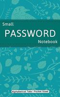 Small Password Notebook