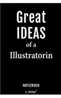 Notizbuch für Illustratoren / Illustrator / Illustratorin