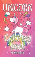 Unicorn Coloring Book for Kids Ages 4-8