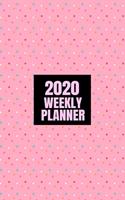 2020 Weekly Planner: January 2020 - December 2020, Calendar Agenda And Daily Schedule For Women And Teen Girls - Cute Dots (6"x9")