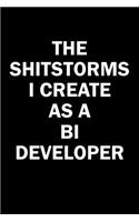 The Shitstorms I Create As A BI Developer