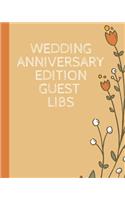 Wedding Anniversary Edition Guest Libs