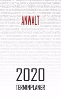 Anwalt - 2020 Terminplaner