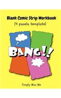 Blank Comic Strip Workbook