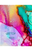 Sketch Book: Sketch Book: 8.5" X 11", Sketchbook, Journal & Notepad: intended for Sketch, Drawing, Doodling, Painting, Writing, School, Class and Home !