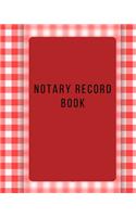 Notary Record Book