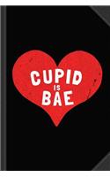 Cupid Is Bae Journal Notebook: Blank Lined Ruled for Writing 6x9 120 Pages