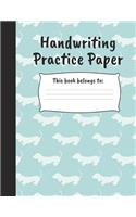 Handwriting Practice Paper